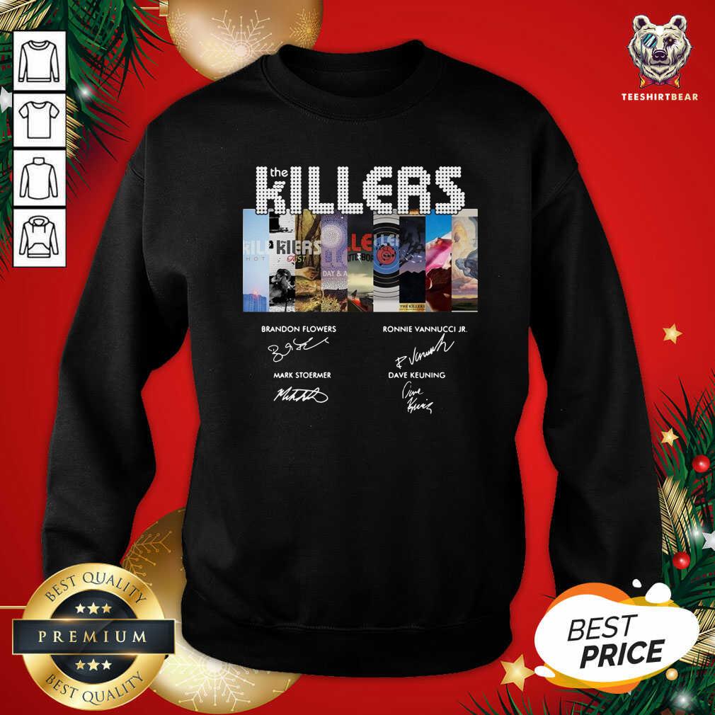 Perfect The Killers Band Members Signatures Shirt