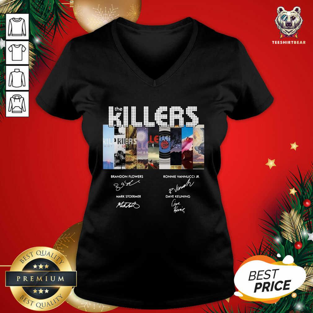 Perfect The Killers Band Members Signatures Shirt