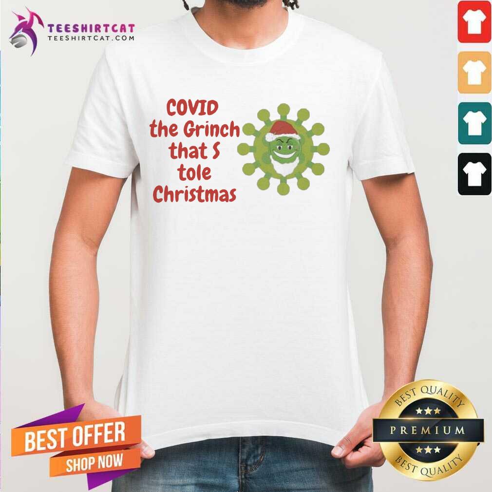 Premium Covid The Grinch That Stole Christmas 2020 Shirt