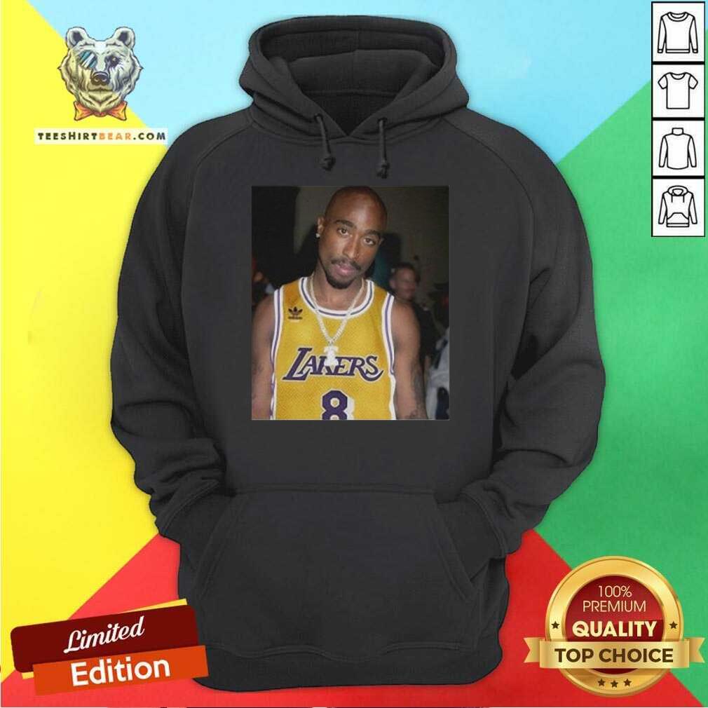 Pretty 08 Rapper Tupac Shakur Los Angeles Lakers Shirt