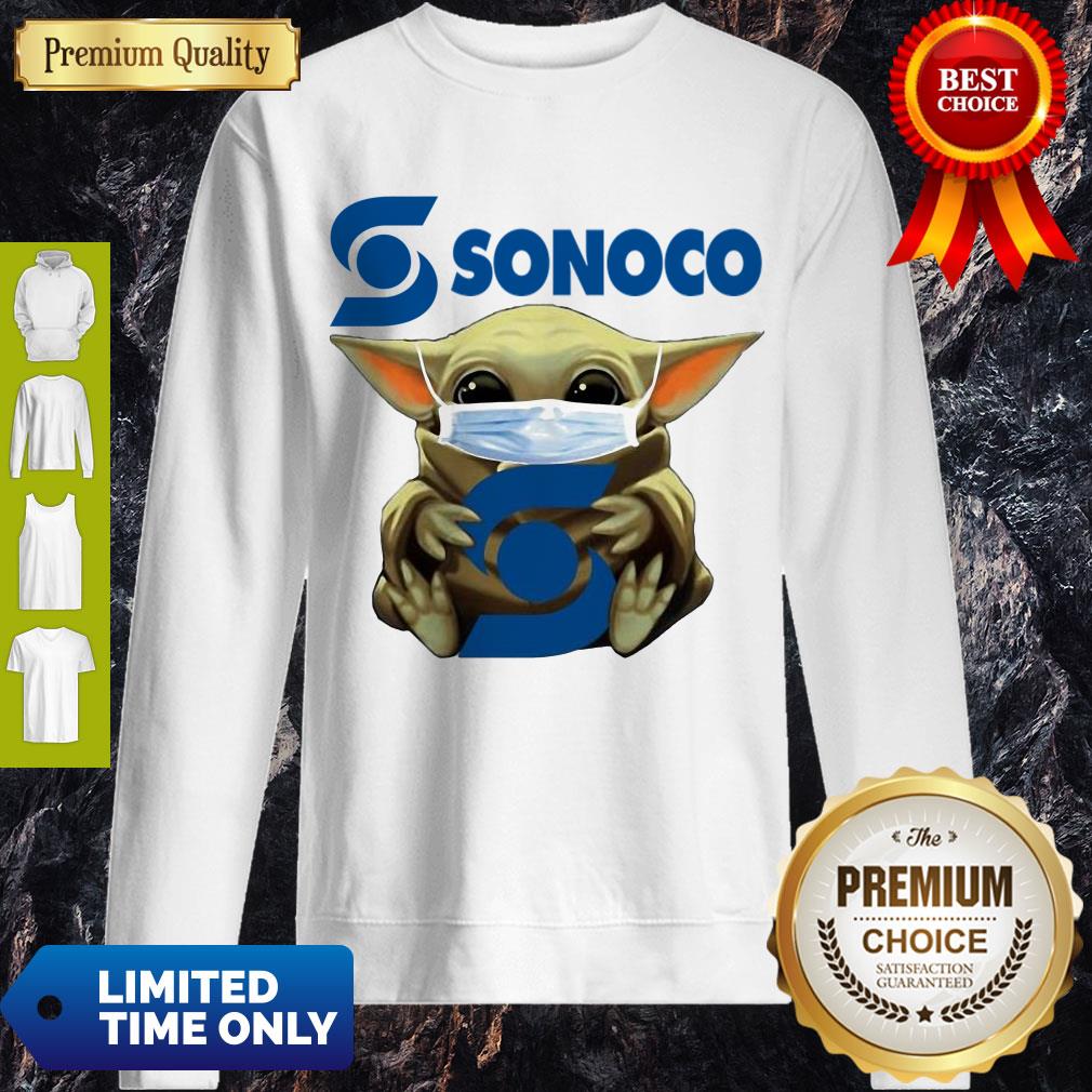Pretty Star Wars Baby Yoda Hug Sonoco Covid 19 T-Shirt