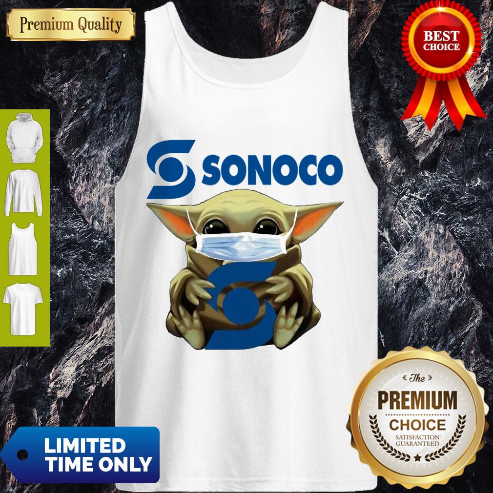 Pretty Star Wars Baby Yoda Hug Sonoco Covid 19 T-Shirt