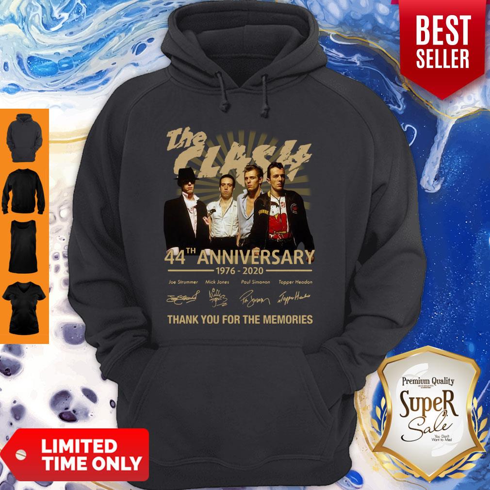 Pretty The Clash 44th Anniversary 1976-2020 All Signature Shirt