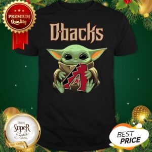 Baby Yoda Hug Dbacks Arizona Diamondbacks Shirt