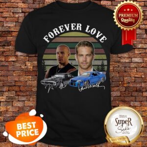 Forever Love The Fast And The Furious Signature Vintage Sunset Shirt