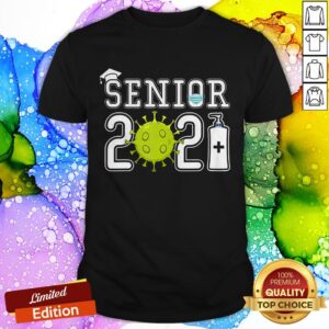 Senior 2021 Class Of 2021 Senior Face Mask Shirt