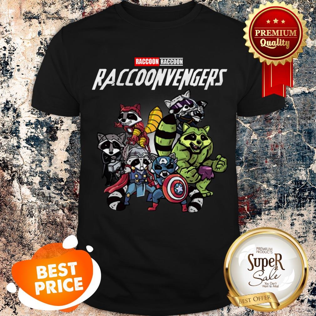 Raccoon Raccoonvengers Marvel Avengers Endgame Shirt