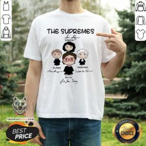 Original The Supremes Signatures Shirt