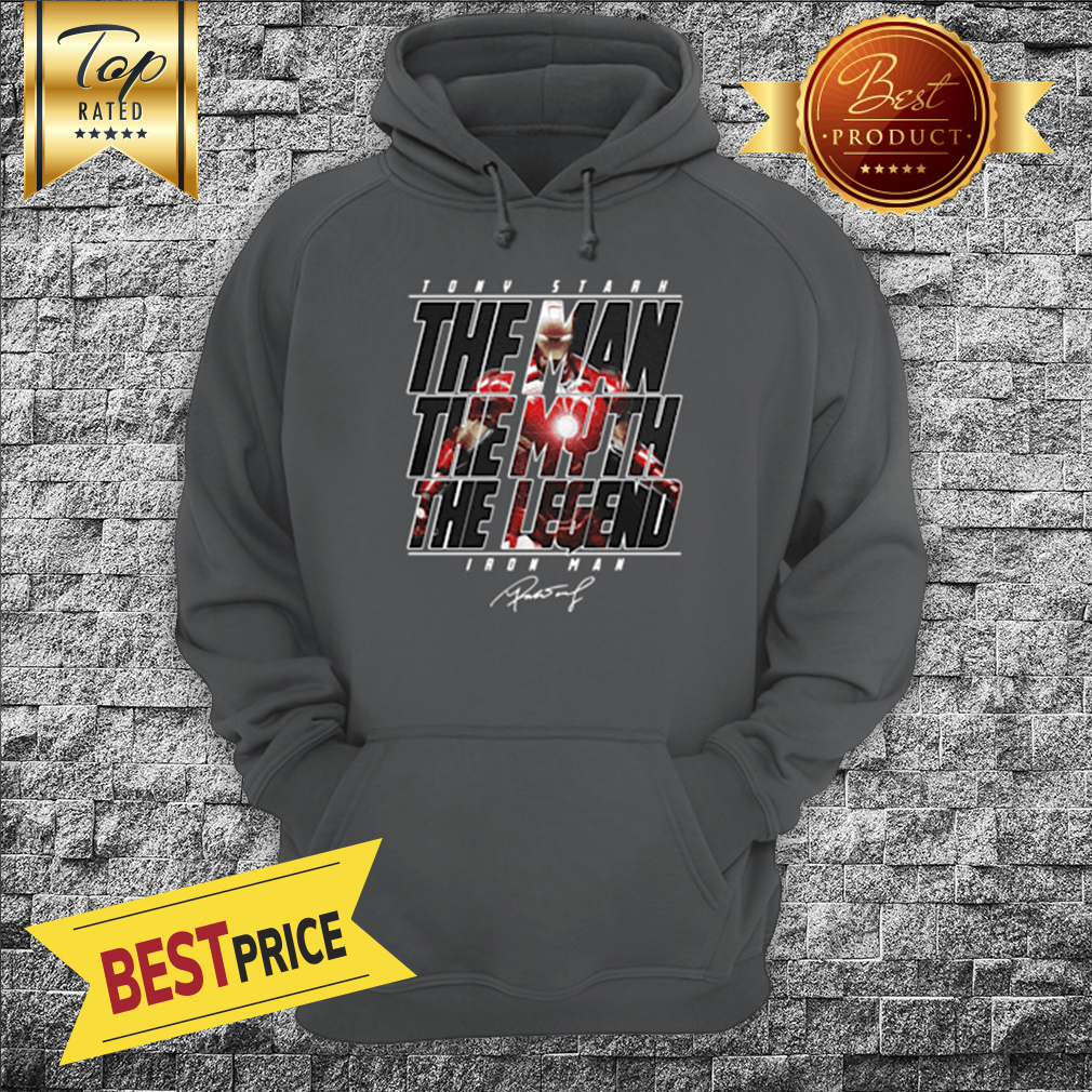 Robert Downey Jr The Man The Myth The Legend Iron Man Shirt