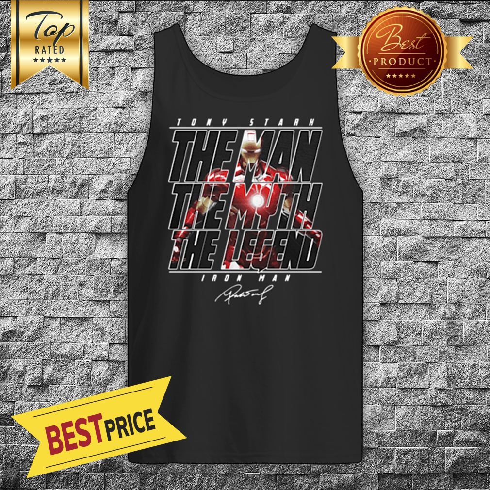 Robert Downey Jr The Man The Myth The Legend Iron Man Shirt