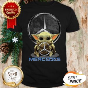 Baby Yoda Hug Mercedes-Benz Star Wars Shirt