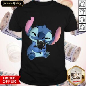Pretty Stitch Hug Toothless Dragon Shirt