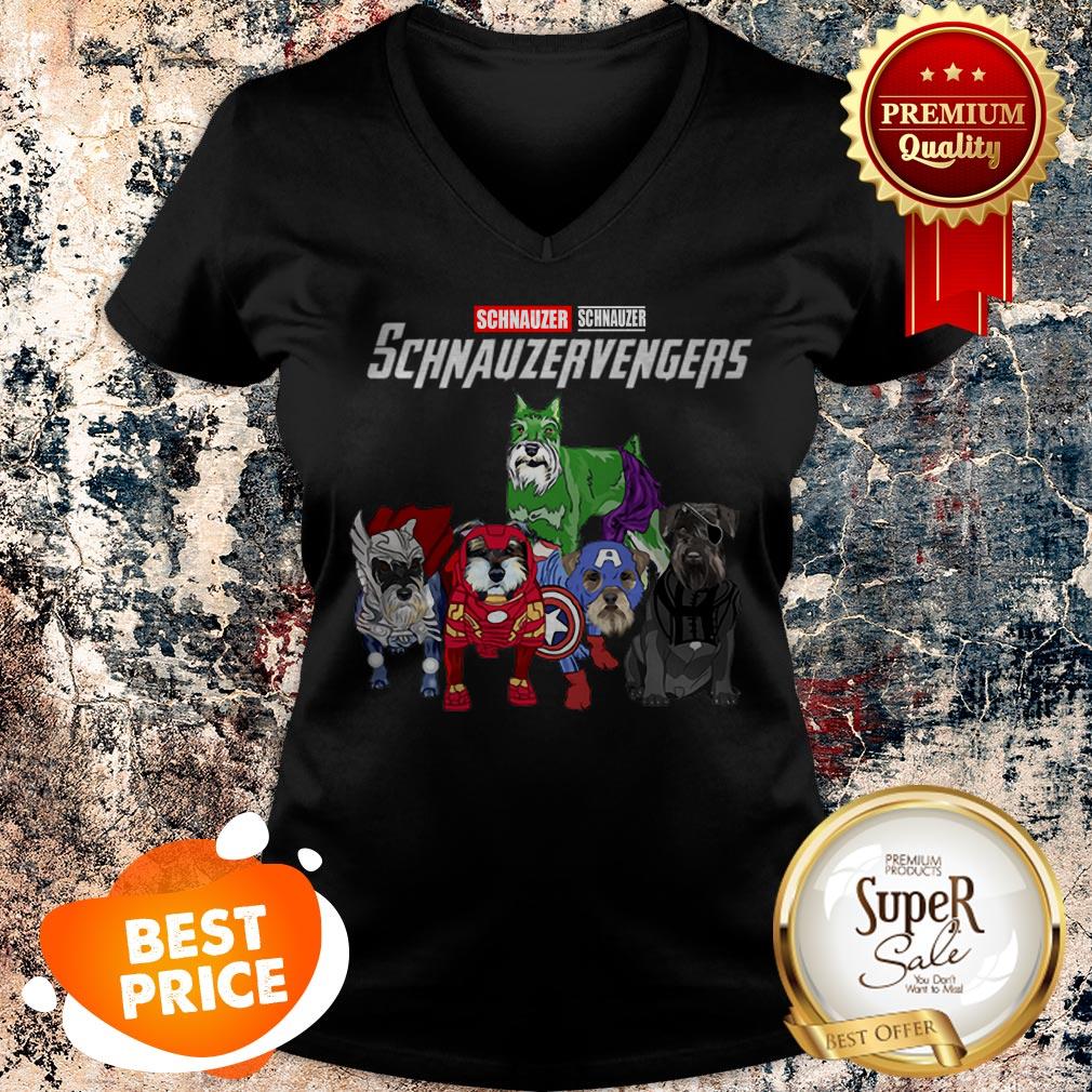 Schnauzer Schnauzervengers Marvel Avengers Endgame Shirt