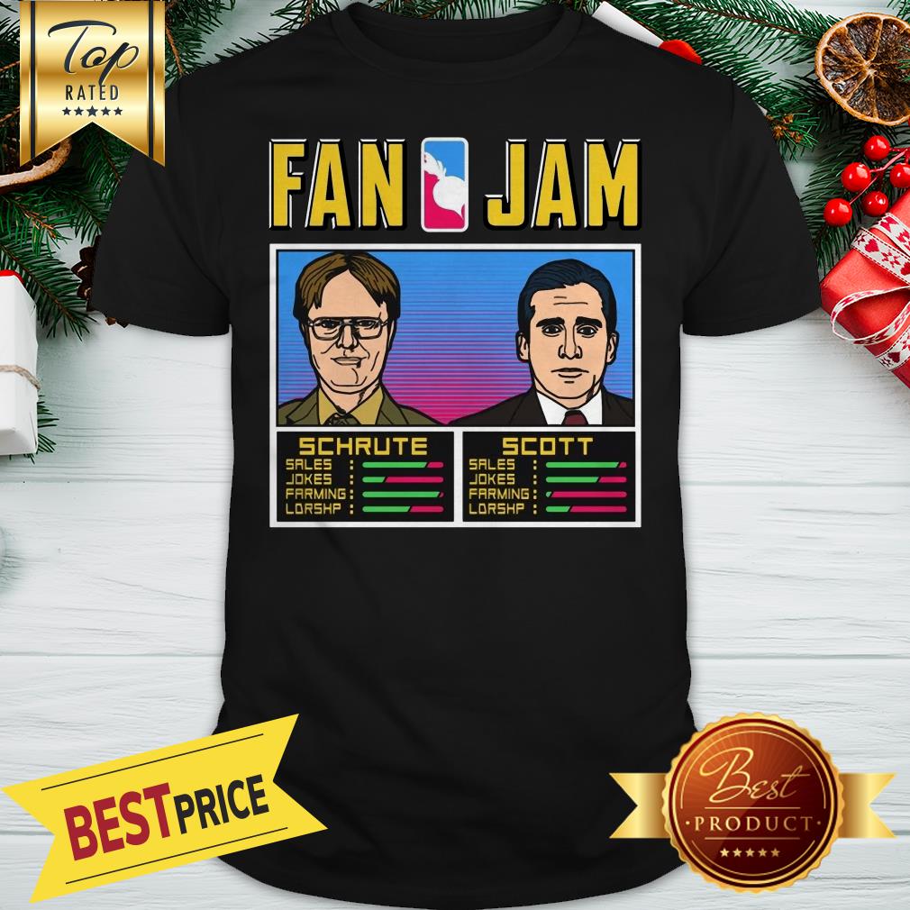 Scott and Schrute Fan Jam Shirt