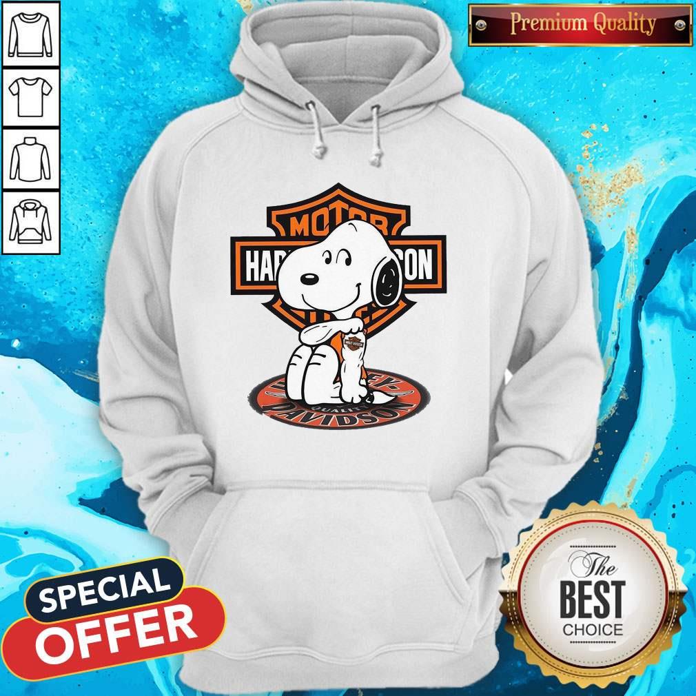 Snoopy Tattoo Motor Harley Davidson Shirt