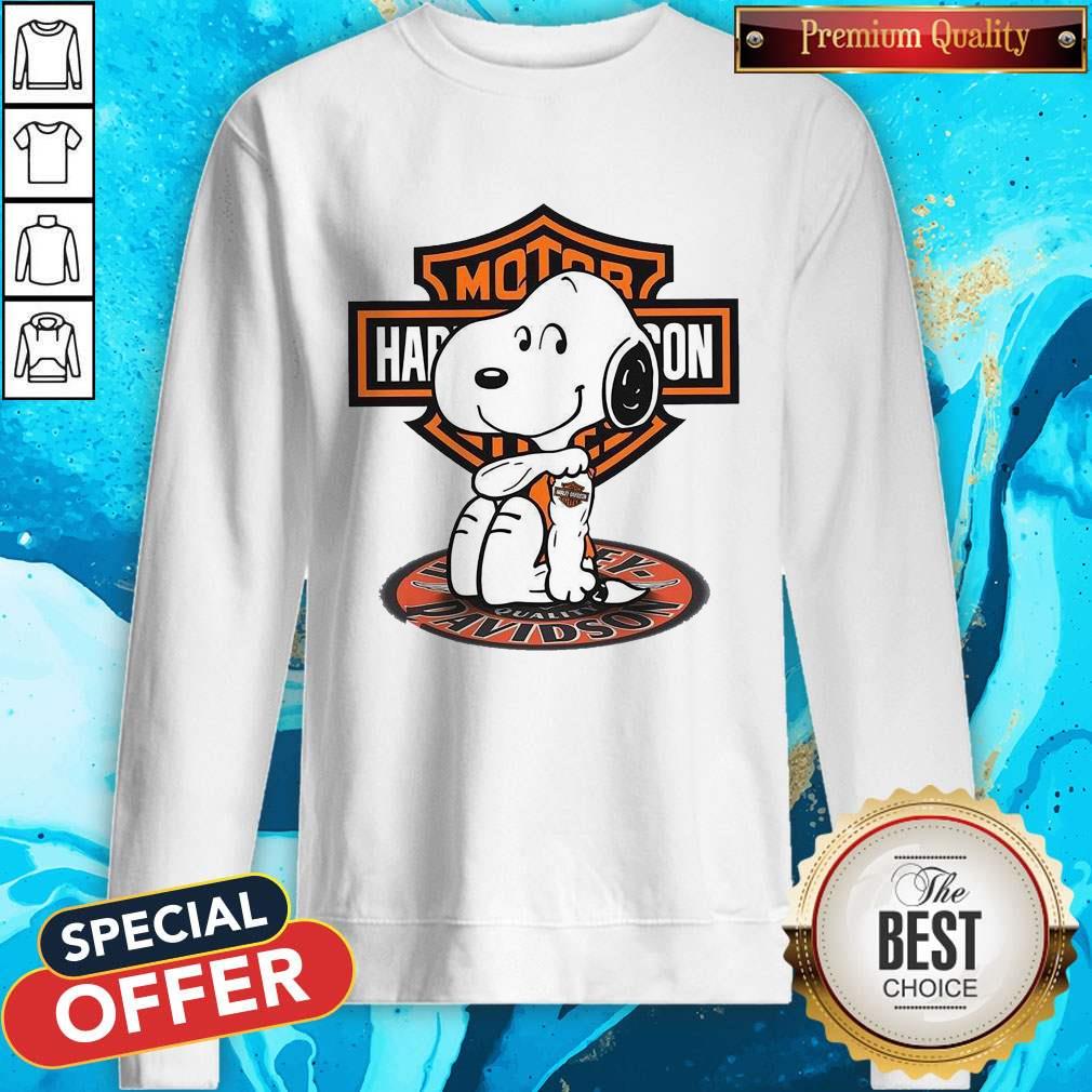 Snoopy Tattoo Motor Harley Davidson Shirt