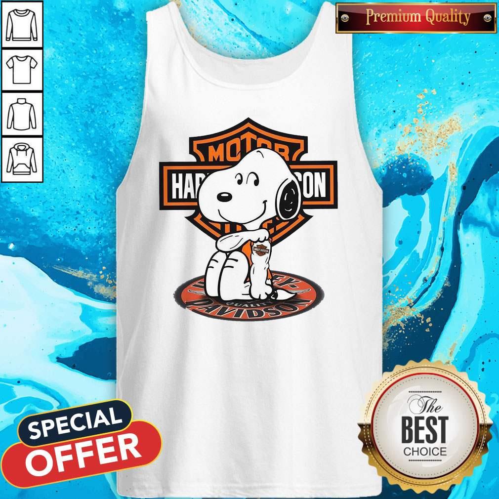 Snoopy Tattoo Motor Harley Davidson Shirt