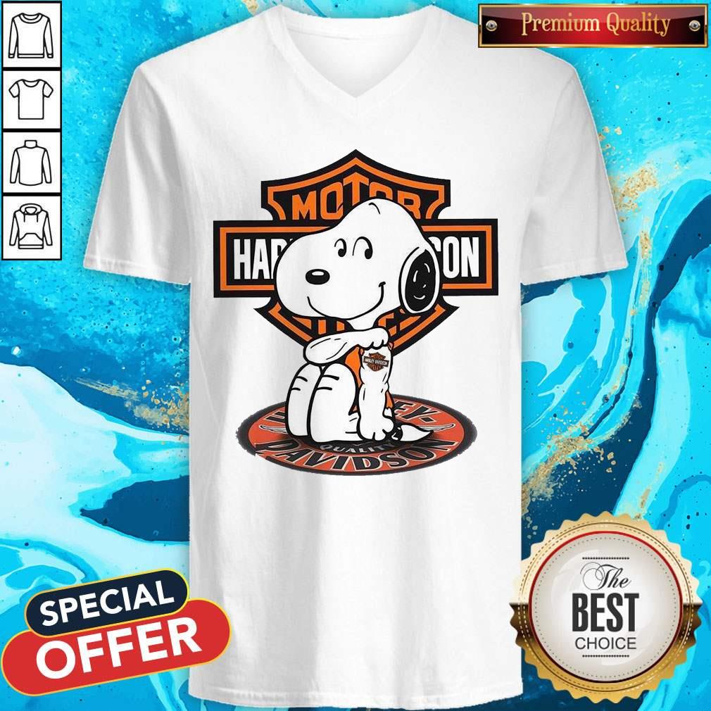 Snoopy Tattoo Motor Harley Davidson Shirt