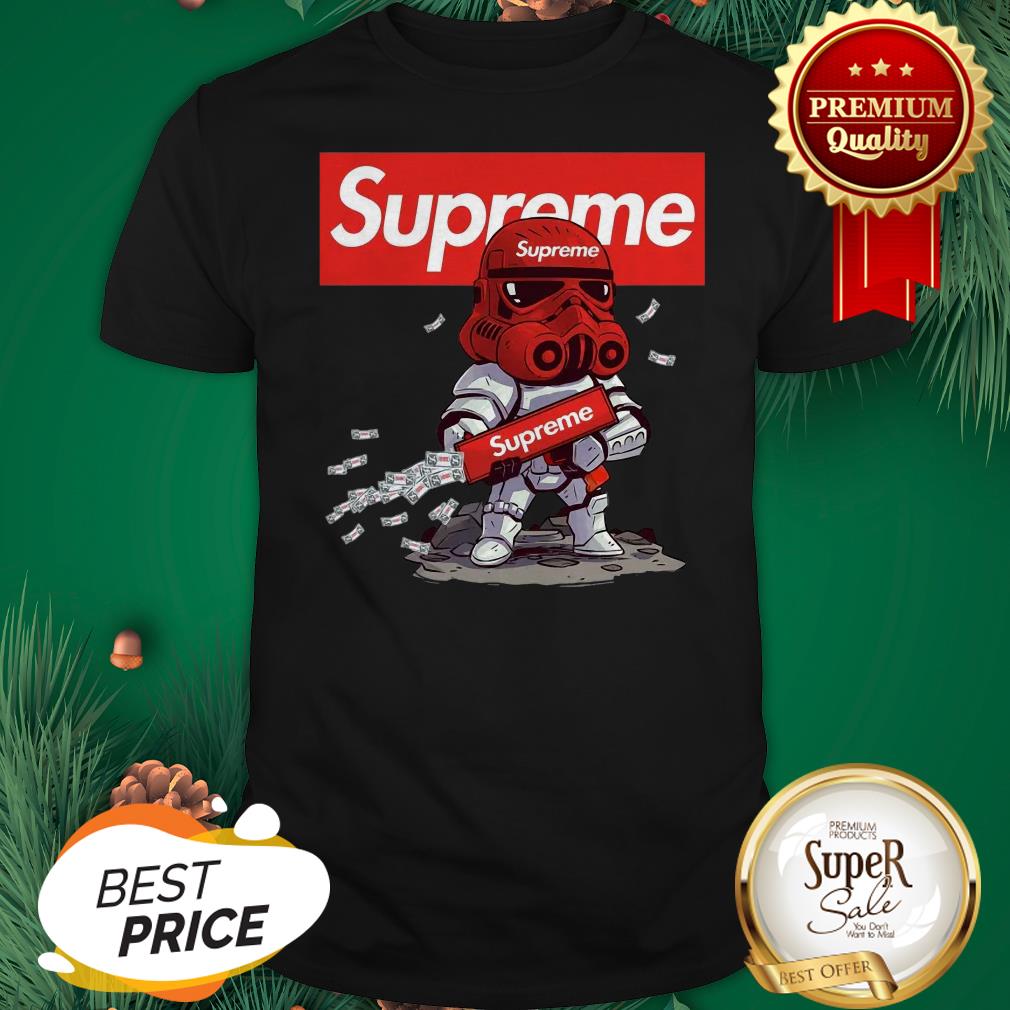 Star Wars Stormtrooper And Supreme Shirt