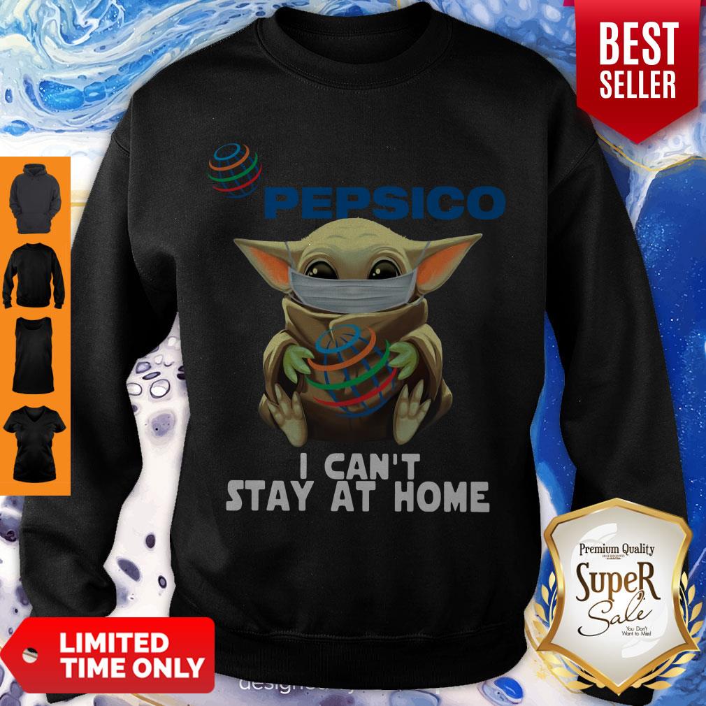 Premium Baby Yoda Mask Pepsico I Can’t Stay At Home Coronavirus Shirt