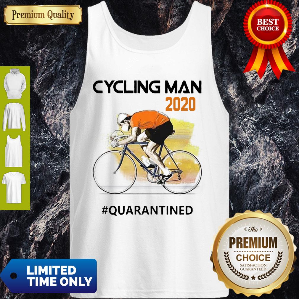Nice Cycling Man Mask 2020 Quarantined Coronavirus Shirt