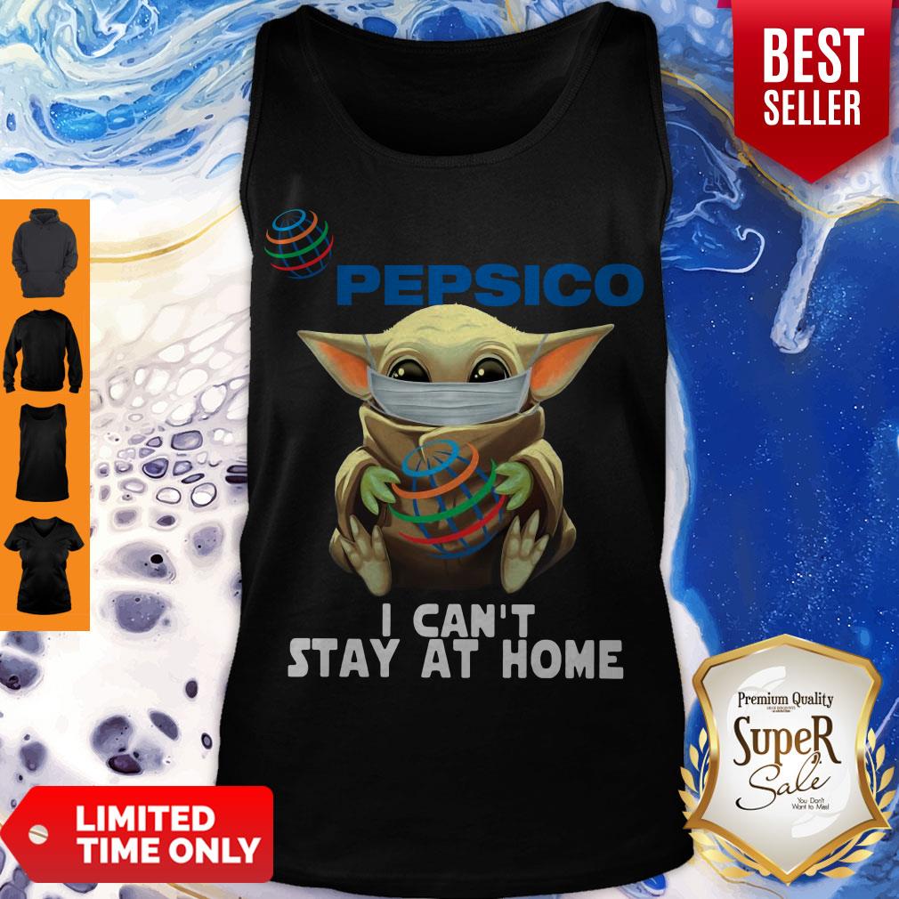 Premium Baby Yoda Mask Pepsico I Can’t Stay At Home Coronavirus Shirt