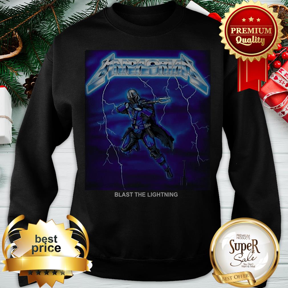 The Mandalorian Blast The Lightning Metallica Shirt