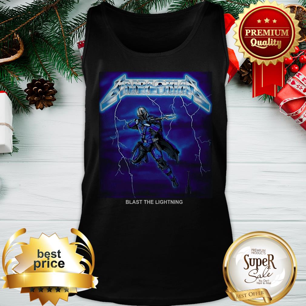The Mandalorian Blast The Lightning Metallica Shirt