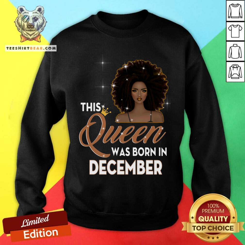 This Queen Was Born In December Shirt