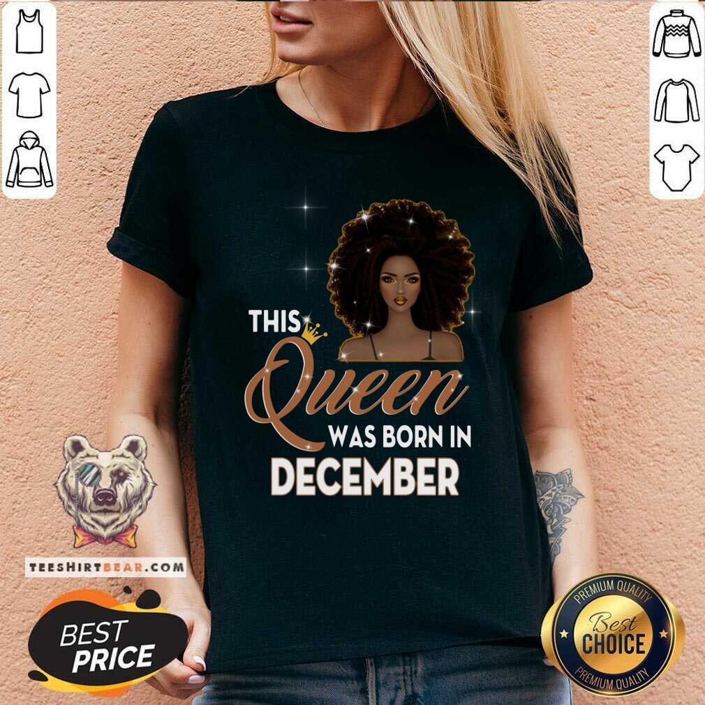 This Queen Was Born In December Shirt