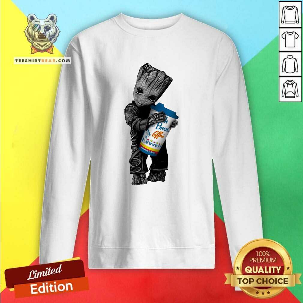 Top Baby Groot Hugs Dutch Bros Shirt