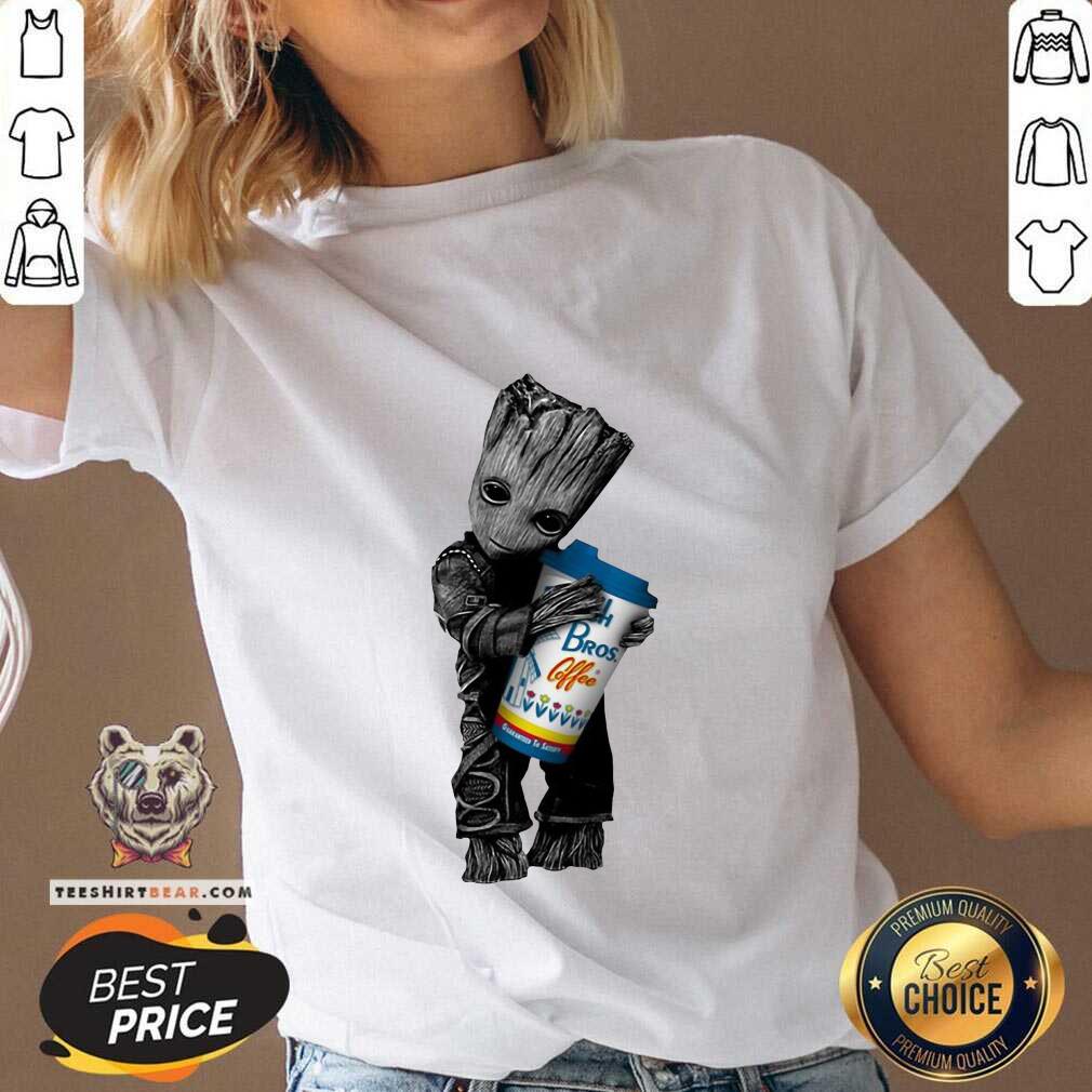 Top Baby Groot Hugs Dutch Bros Shirt