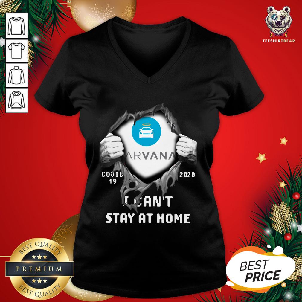 Top Blood Inside Me Carvana Covid 19 2020 I Can't Stay At Home Shirt