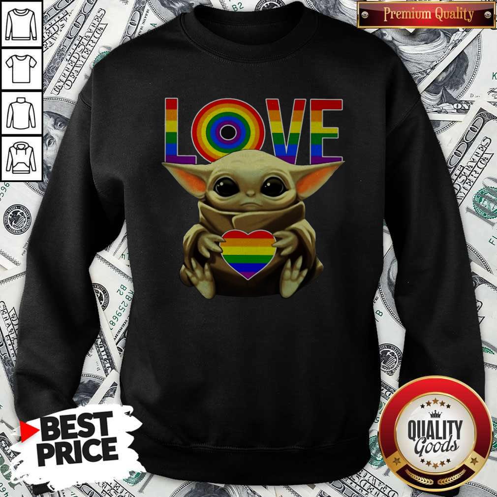 Top LGBT Love Baby Yoda Shirt