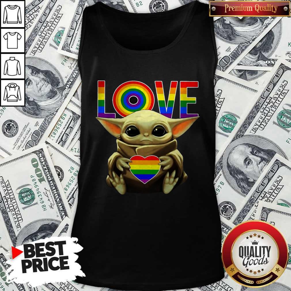 Top LGBT Love Baby Yoda Shirt