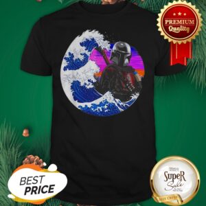 Mandalorian Wave Star Wars Shirt