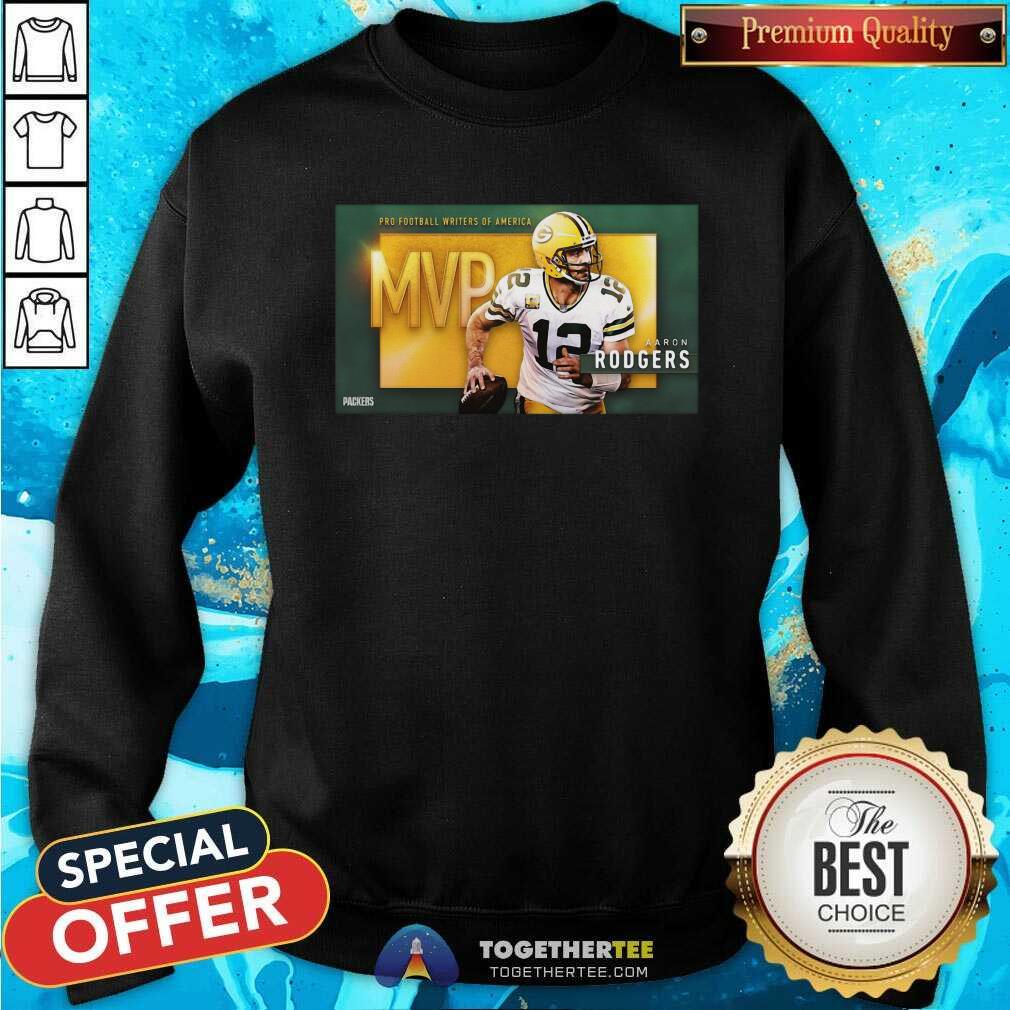 Funny Aaron Rodgers Mvp Pro Football Writers Of America 2021 Shirt