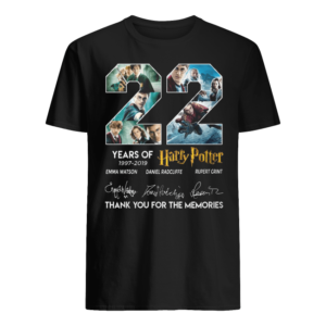 22nd Anniversary Years Harry Potter Shirt