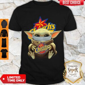 Official Baby Yoda Face Mask Church’s Chicken Shirt