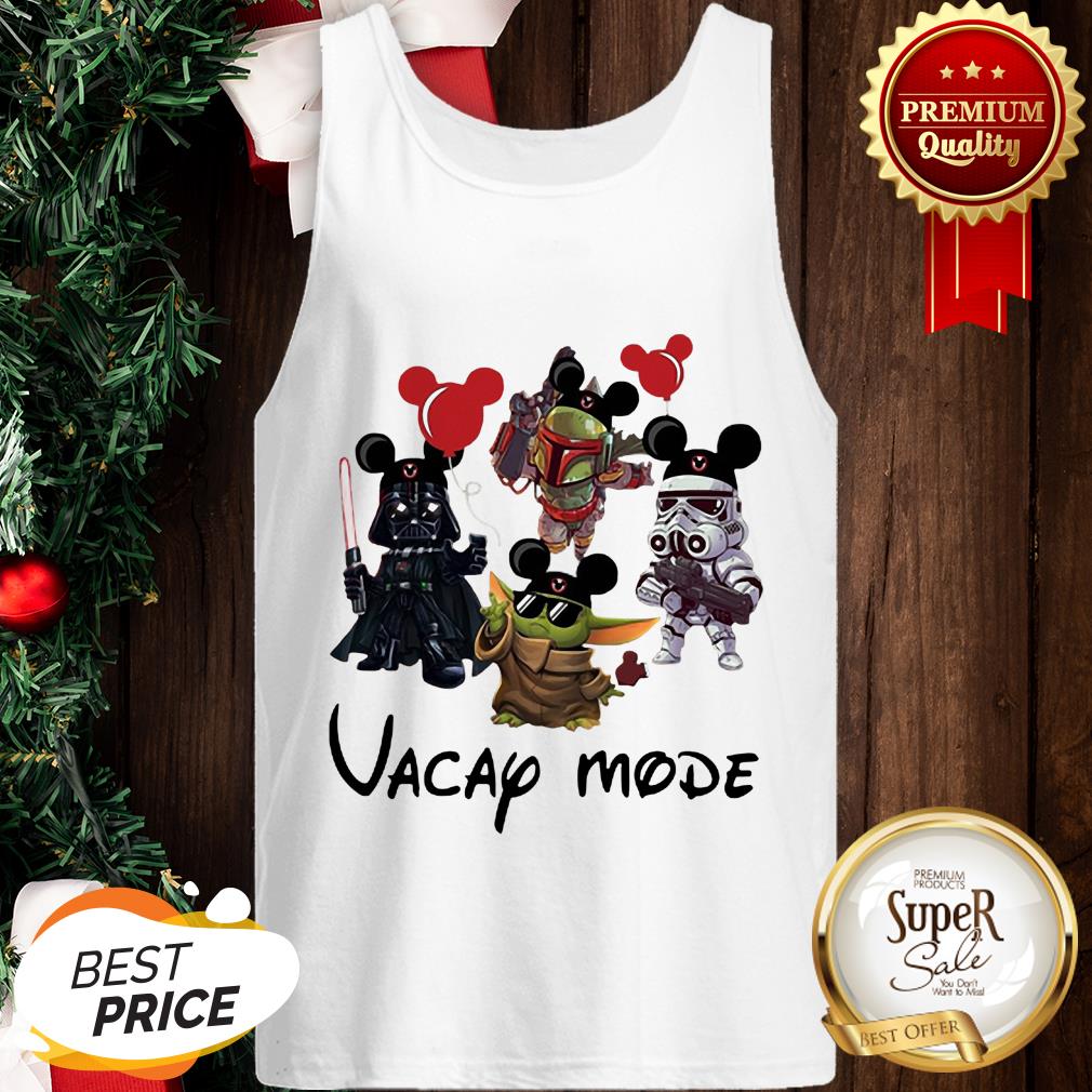 Vacay Mode Baby Yoda Darth Vader Boba Frick Stormtrooper Shirt