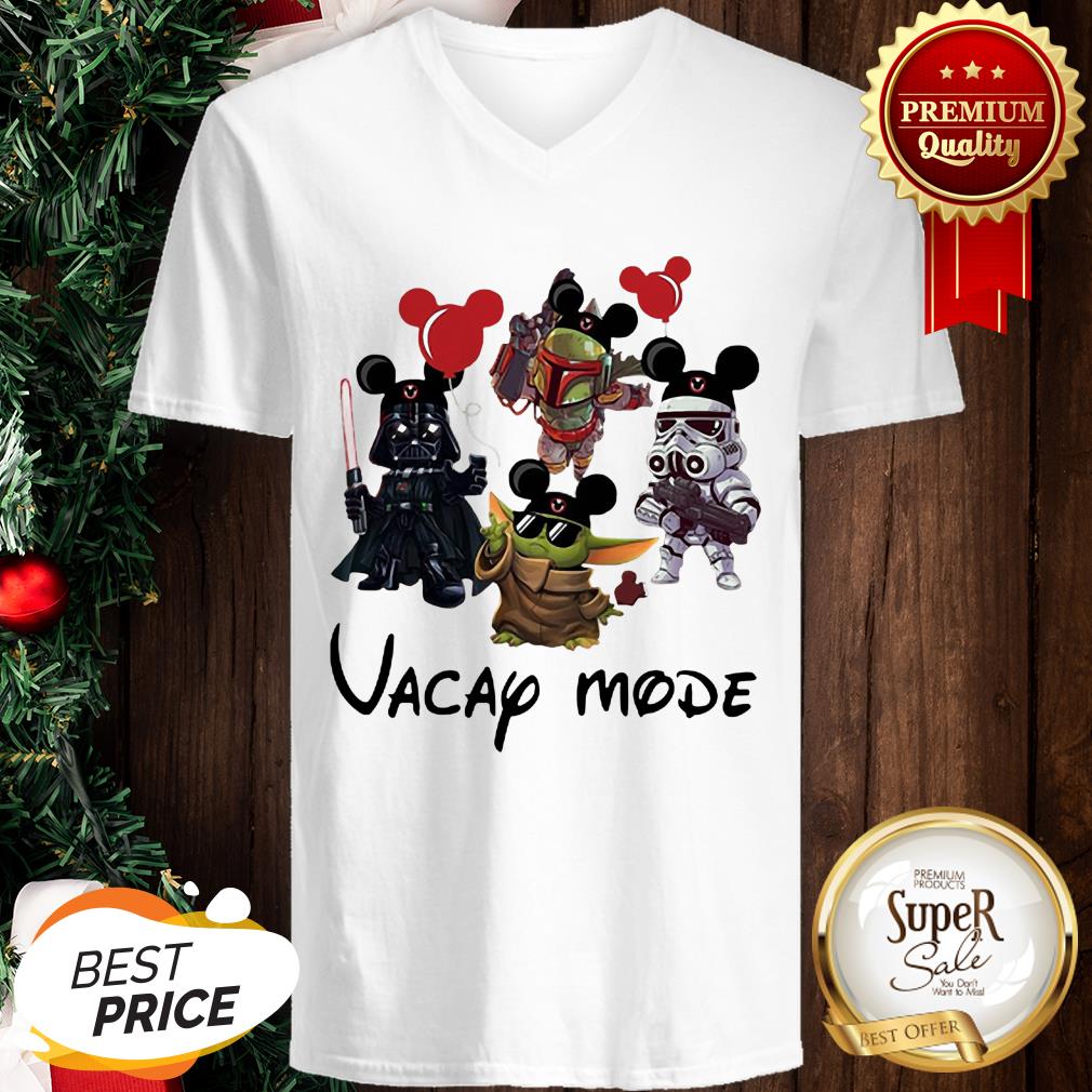 Vacay Mode Baby Yoda Darth Vader Boba Frick Stormtrooper Shirt