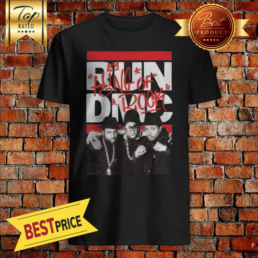 Vintage Black Run DMC King Of Rock Shirt