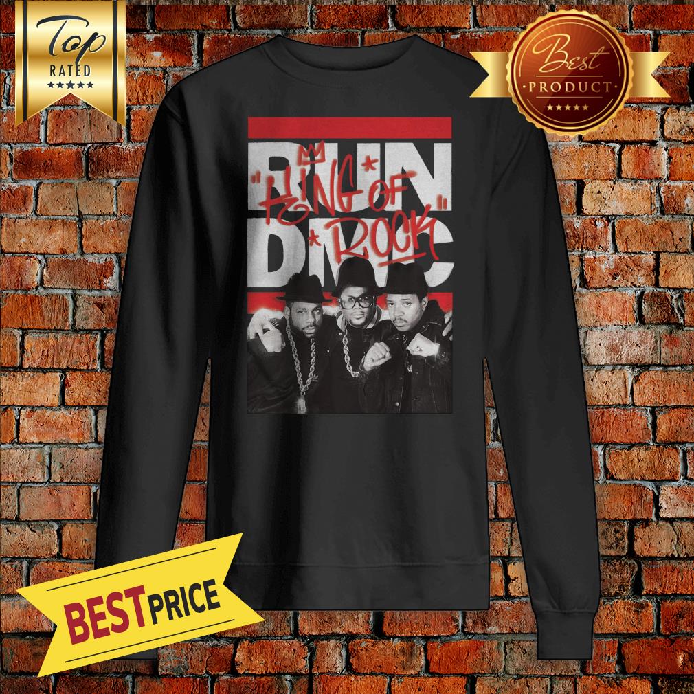 Vintage Black Run DMC King Of Rock Shirt