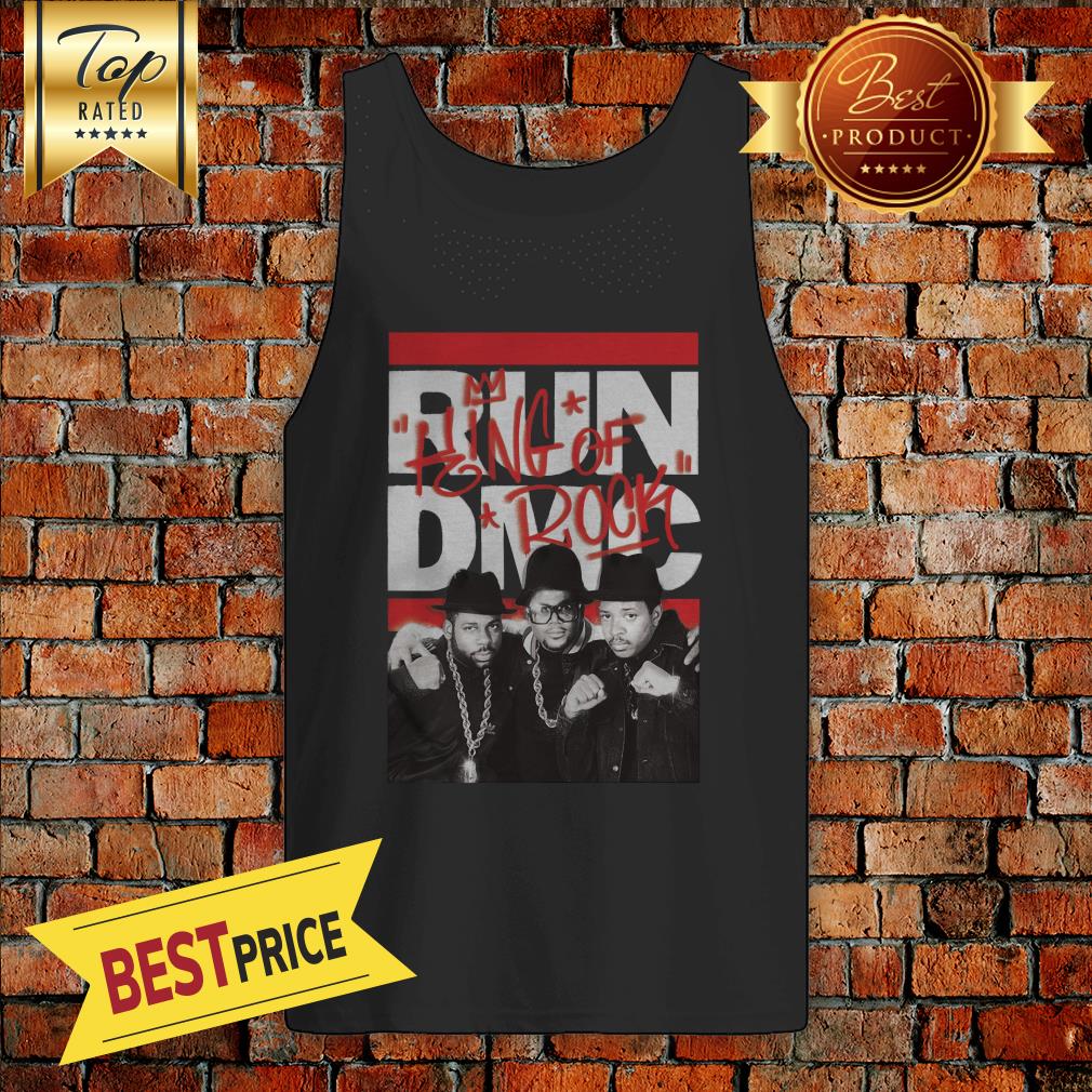 Vintage Black Run DMC King Of Rock Shirt