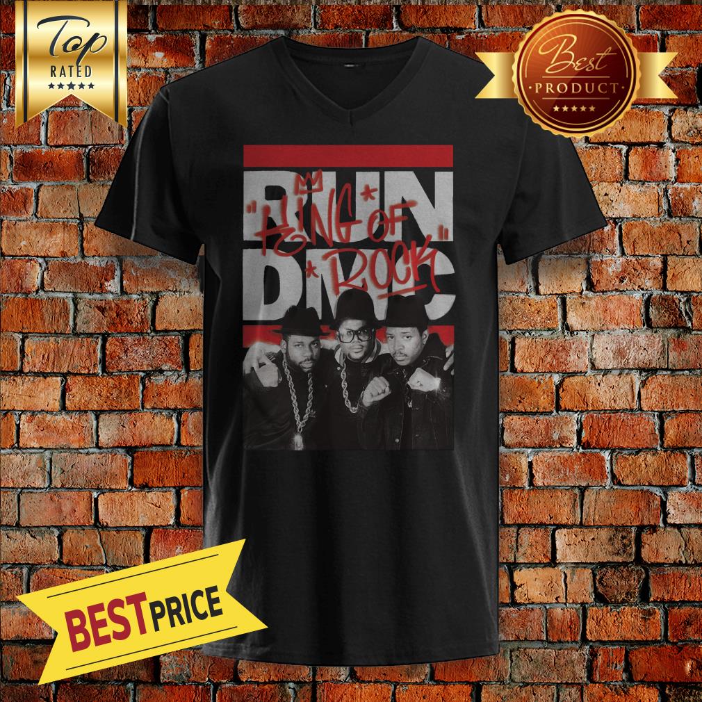 Vintage Black Run DMC King Of Rock Shirt