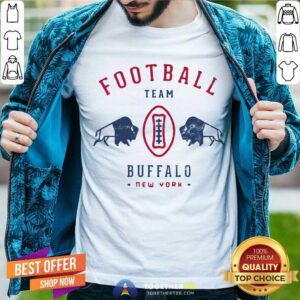 Great Cool Modern Buffalo Bills Retro Team Crest Shirt