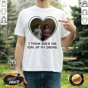 Nice Michael Cera And Mary Elizabeth I Think She’s The Girl Of My Dreams Shirt