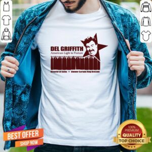 Del Griffith American Light And Fixture Director Of Sales Shower Curtain Ring Division Shirt