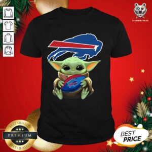 Happy Baby Yoda Hug Buffalo Bills Football Shirt
