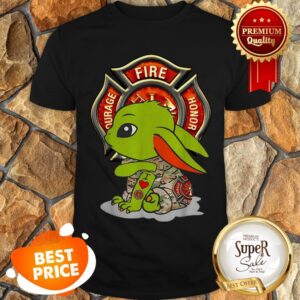 Nice Baby Yoda I love Fire Department Shirt